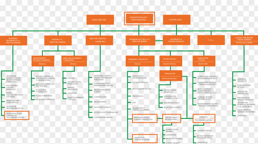Business Organizational Chart Structure Industry Empresa PNG