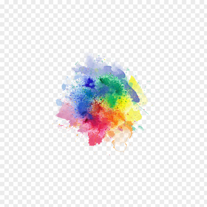 Colored Smoke PNG smoke, Colorful pink, yellow, and blue abstract artwork clipart PNG