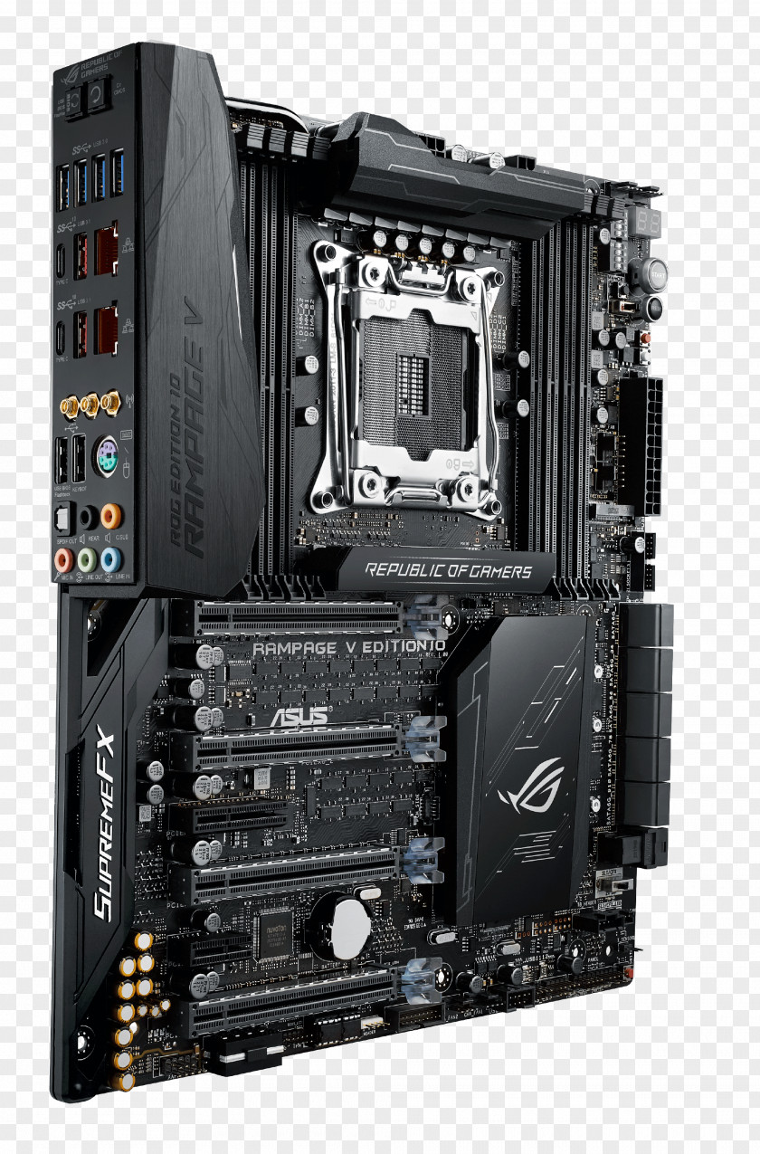 Power Socket Motherboard LGA 2011 Intel X99 ASUS Republic Of Gamers PNG