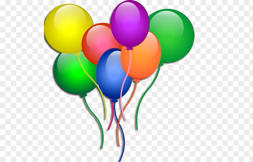 Balloon Party Gift Image Birthday PNG