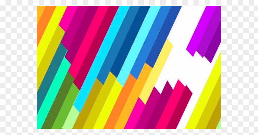 Colorful Slash Diagonal Stripe Color PNG