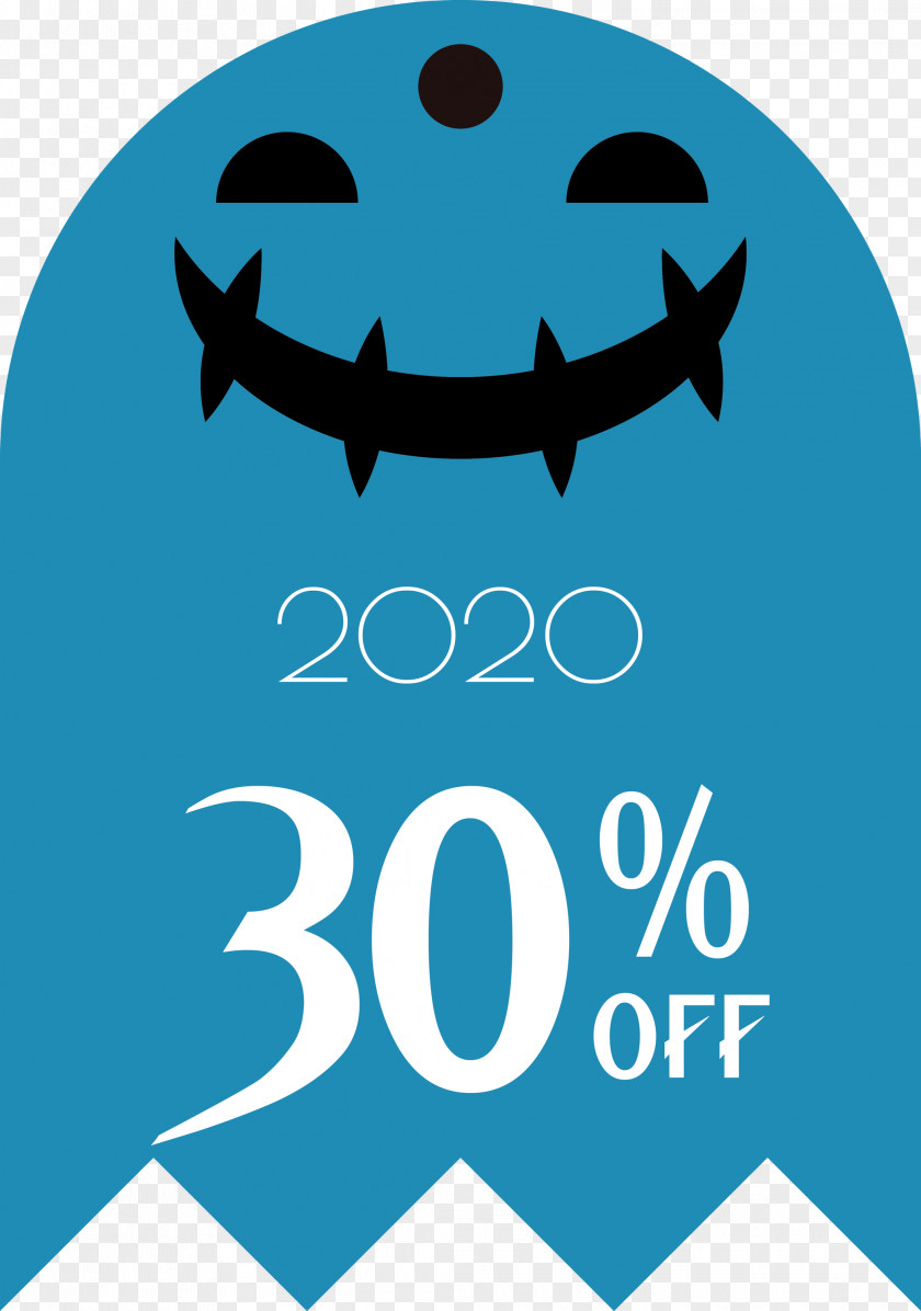 Halloween Discount 30% Off PNG