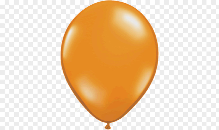 Mandarin Orange Toy Balloon Party PNG
