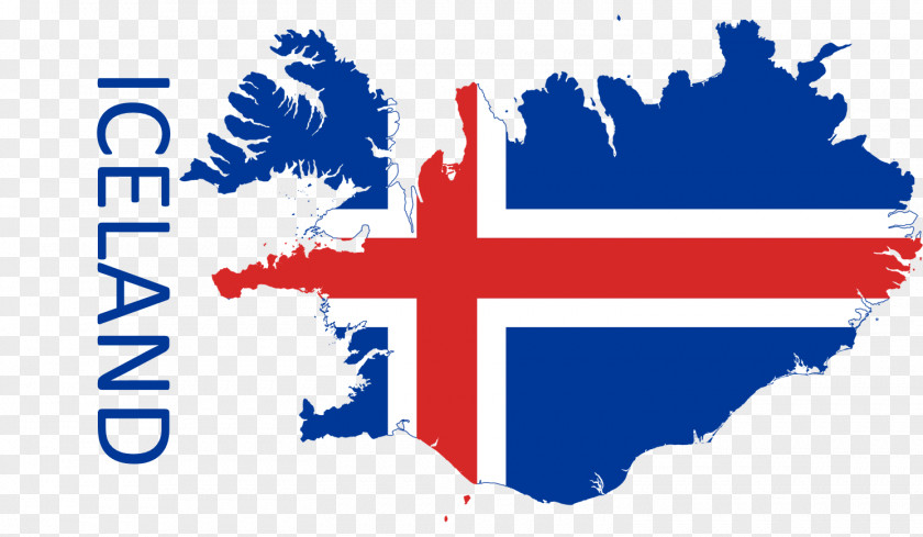 Map Flag Of Iceland National PNG
