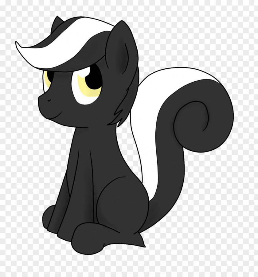 Skunk Pony Horse Cat PNG