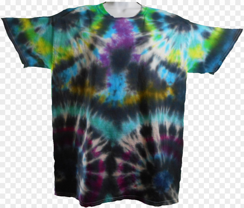 Dye T-shirt Blouse Sleeve Outerwear PNG