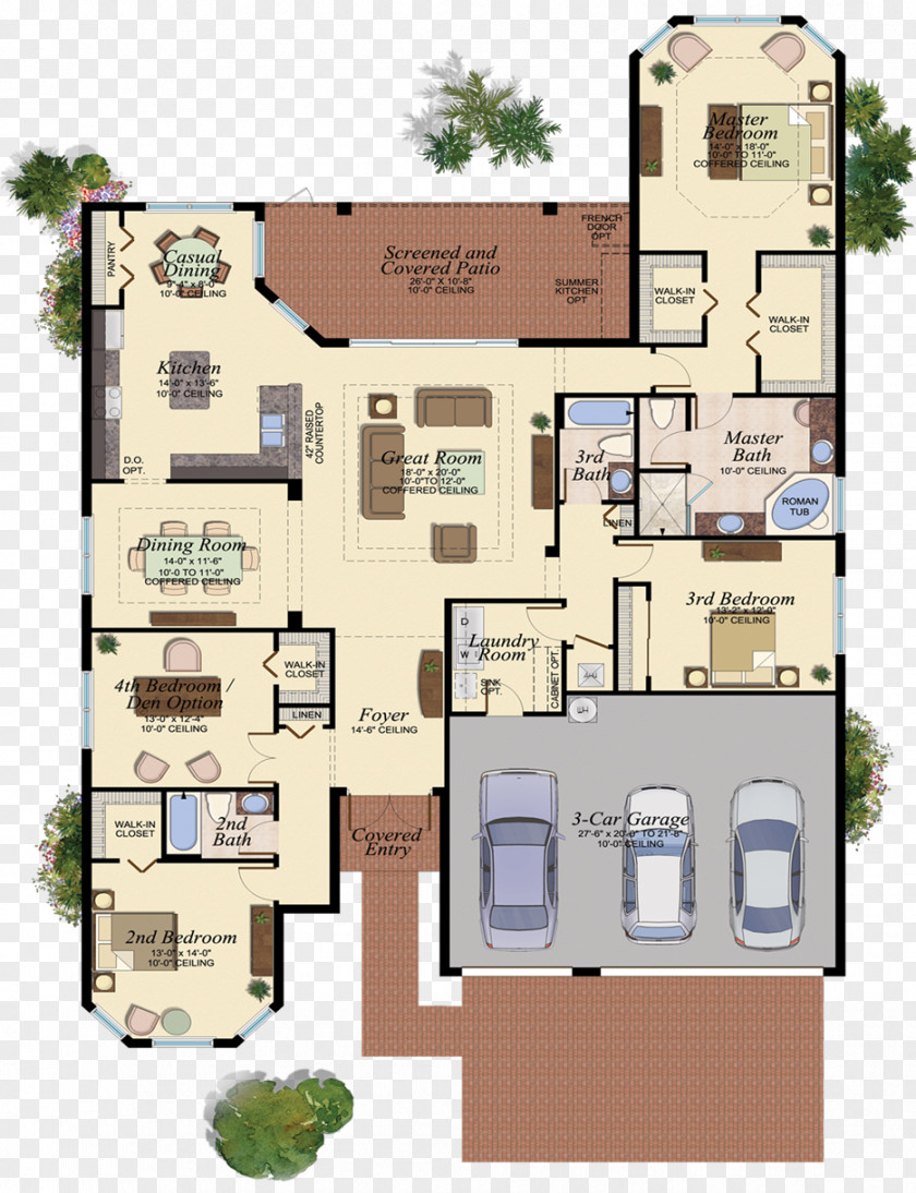 House Floor Plan Biltmore Estate PNG