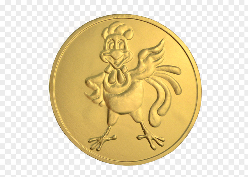 Medali Gold Coin Animal PNG