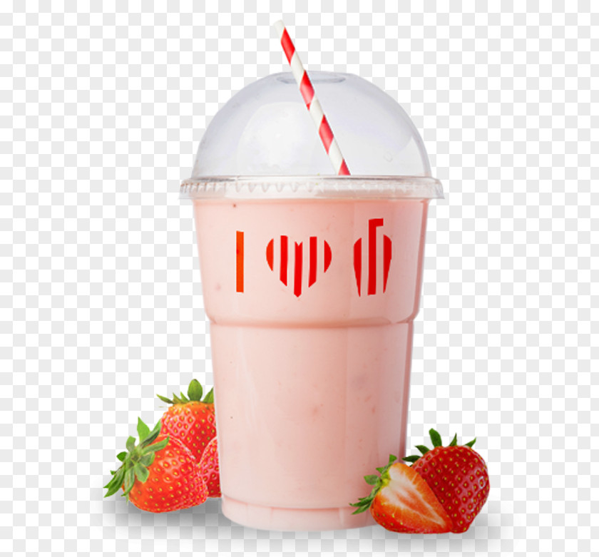 Strawberry Juice Ice Cream Milkshake PNG
