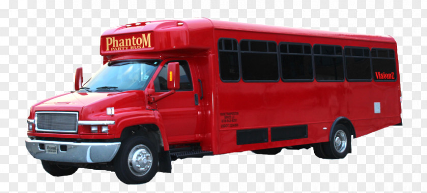 The Phantom Commercial Vehicle Party Bus Car Limousine PNG