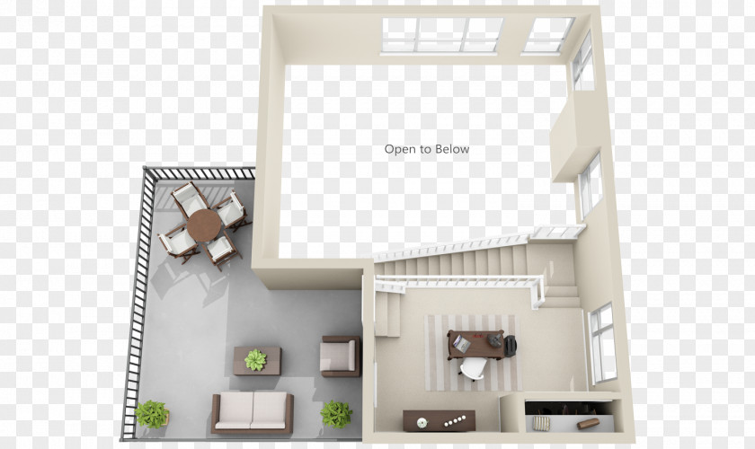Building 3D Floor Plan House PNG