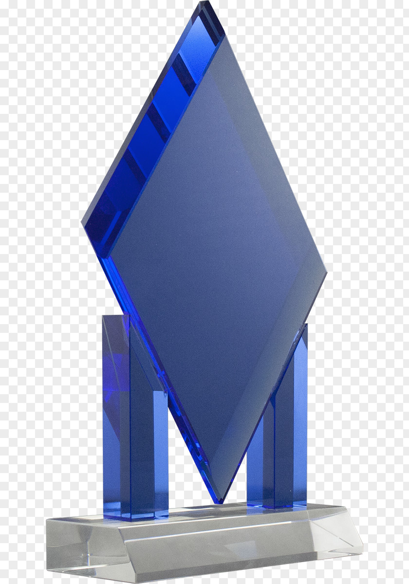Diamond Crystallization Cobalt Blue Technology PNG