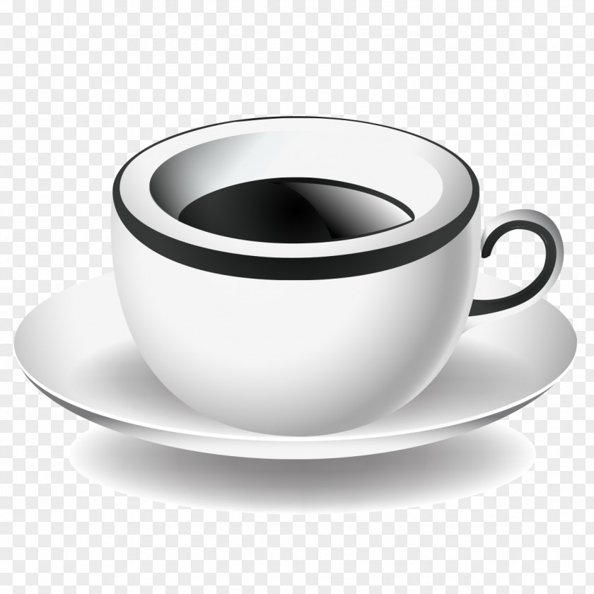 Fig White Coffee Ristretto Espresso Cup PNG