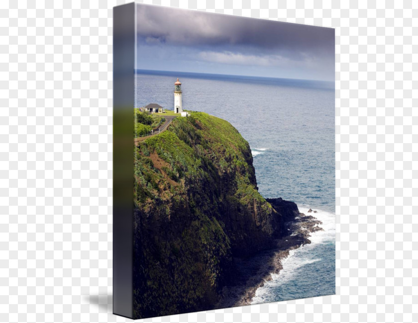Sea Lighthouse Hawaii Promontory Sky Plc PNG