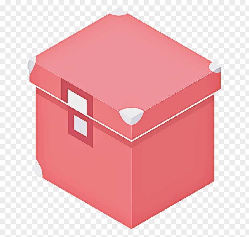 Carton House Pink Box Material Property PNG