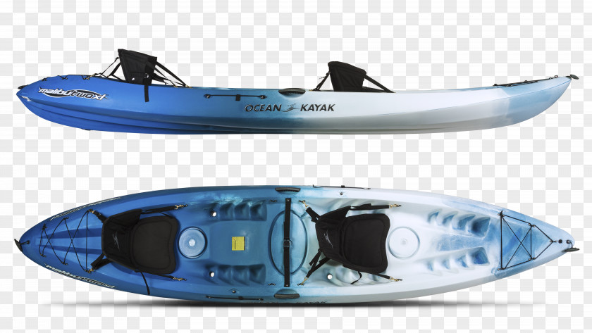 Hand Painted Kayak Sea Sit-on-Top Fishing Outdoor Recreation PNG