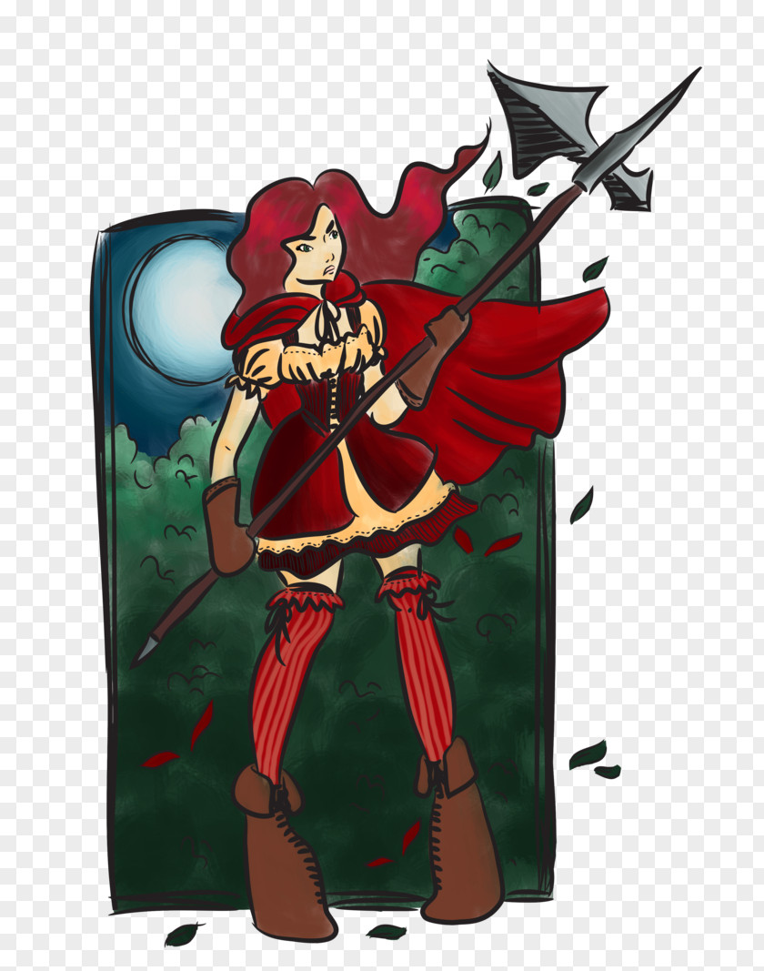Little Red Riding Hood Cartoon Fiction Legendary Creature PNG
