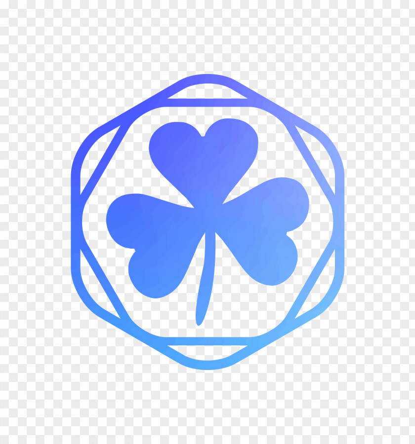 Logo Symbol Cobalt Blue Line PNG