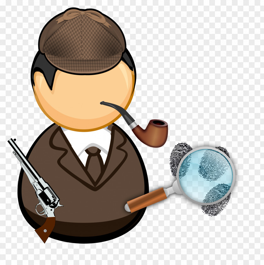 Magnifying Glass Detective Crime Clip Art PNG