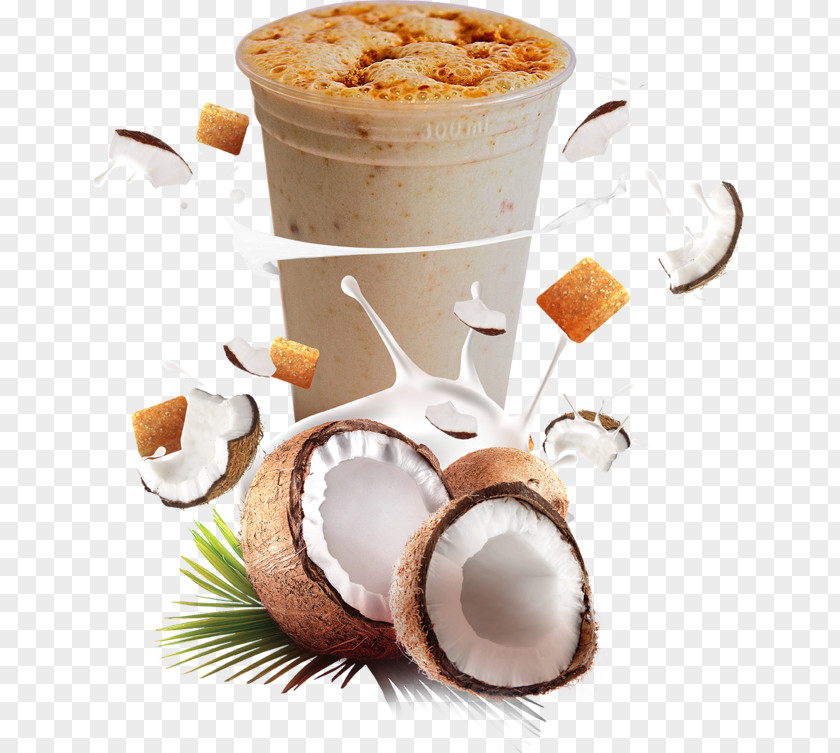 Milk Float Coconut Frozen Dessert PNG