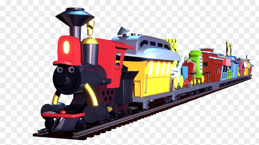 Toy-train Casey Jr. Circus Train Rail Transport Locomotive Track PNG