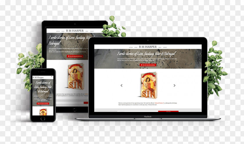 Web Presentation Responsive Design Website Builder Page PNG