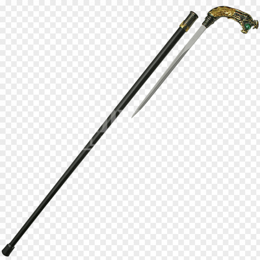 Golden Axe Assistive Cane Swordstick Walking Stick Costume Crosier PNG