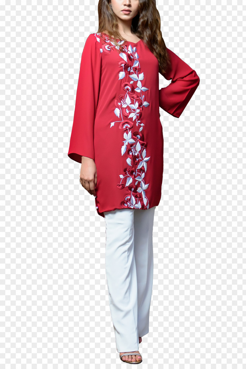 Kamal Georgette Chiffon Blouse Tunic Fashion PNG