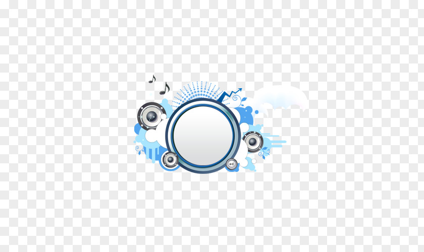 Music PNG Music, white and blue clipart PNG