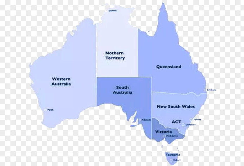 Australia World Map Blank PNG