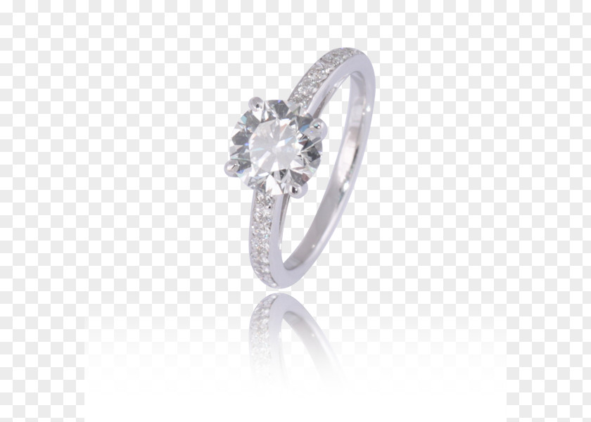 Creation Diamantaire Wedding Ring Silver Body Jewellery PNG