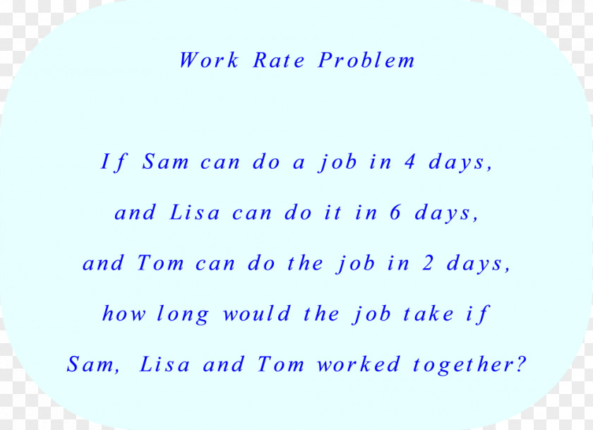 Math Question Rate Area Work Formula Mathematics PNG