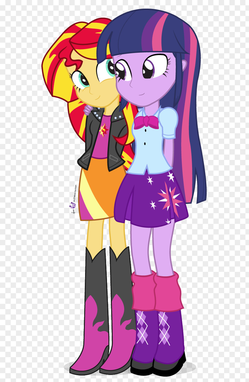 My Little Pony Equestria Girls Twilight Sparkle Dr Sunset Shimmer Rarity Pinkie Pie PNG