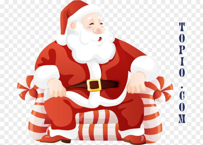 Santa Claus Christmas Cartoon PNG