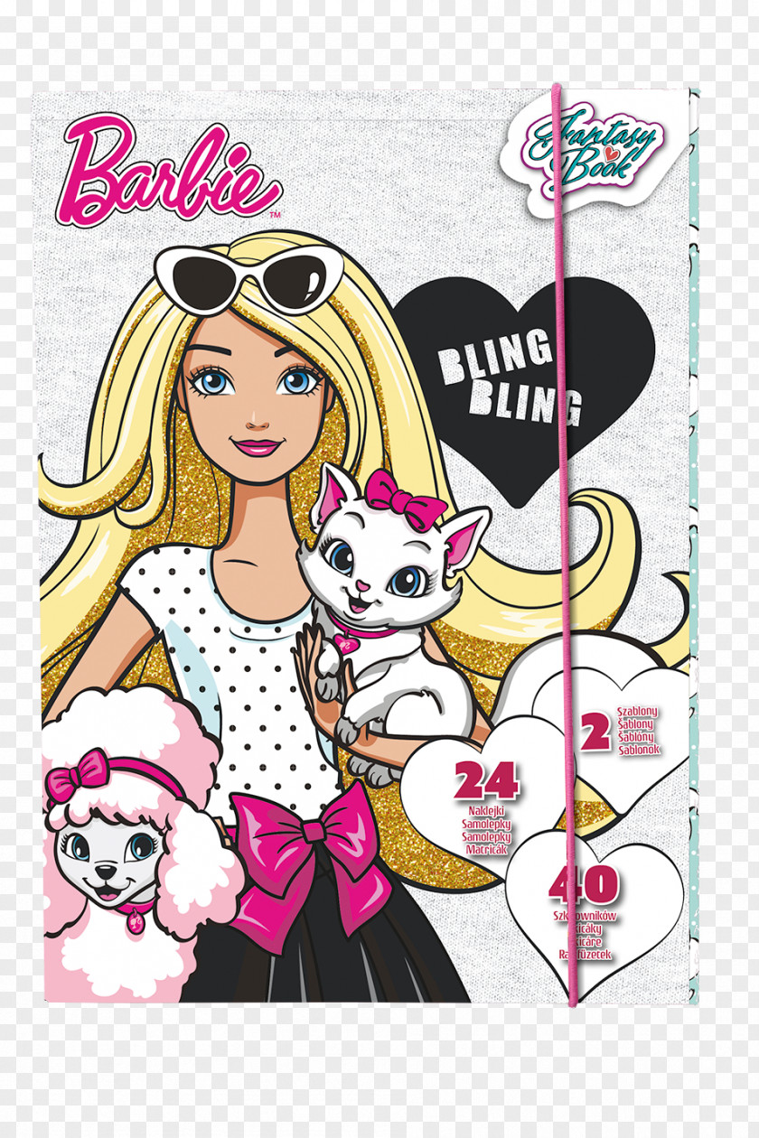 Toy Barbie Fashion Sketchbook Designer PNG