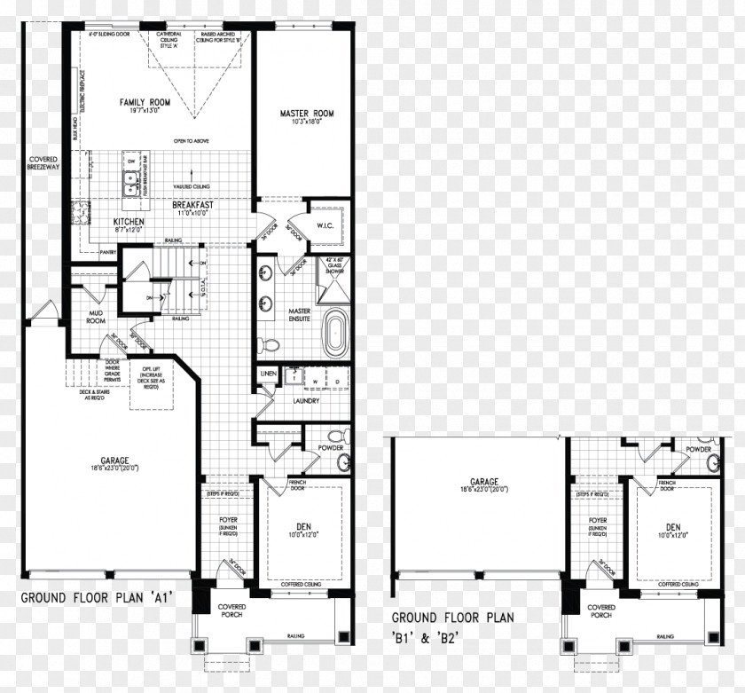 Design Floor Plan Line PNG