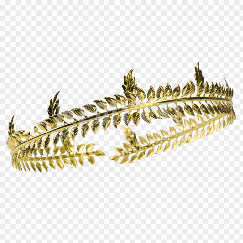 Medieval Laurel Wreath Crown Bay Costume PNG