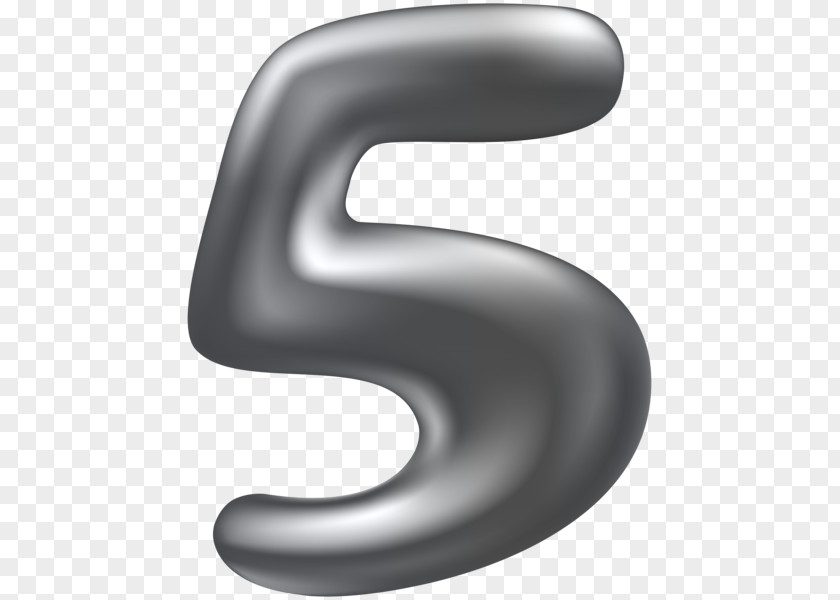 Number Silver Clip Art PNG
