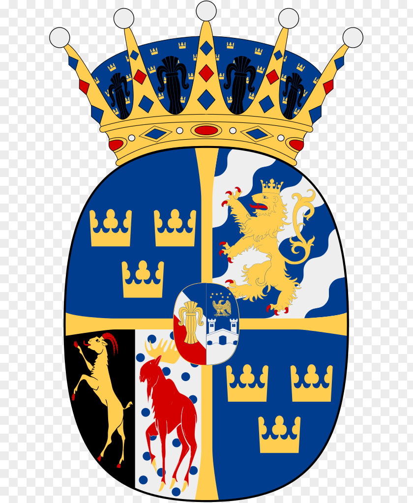 Princess Östergötland Coat Of Arms Sweden Royal Highness PNG