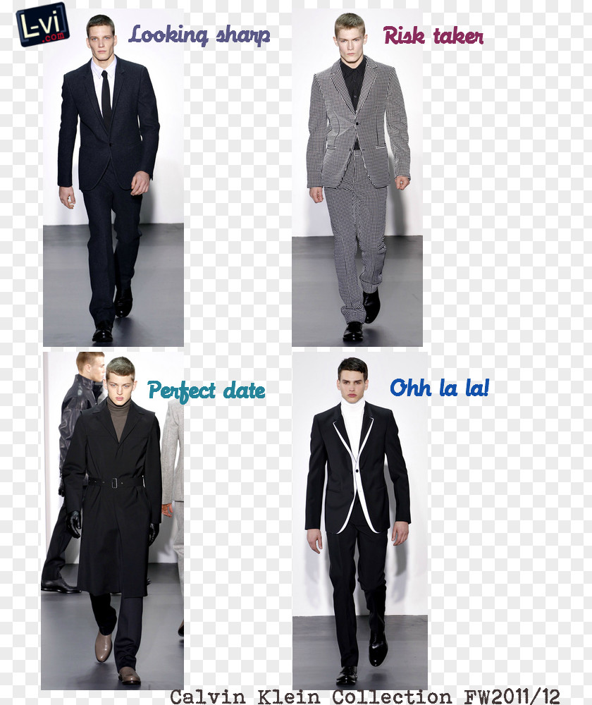 Business Casual Tuxedo M. Overcoat PNG