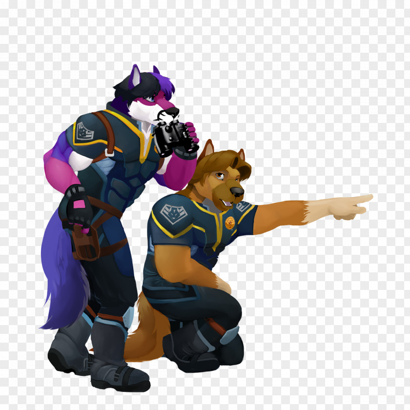 Dog Standing Police Officer Art Furry Fandom PNG