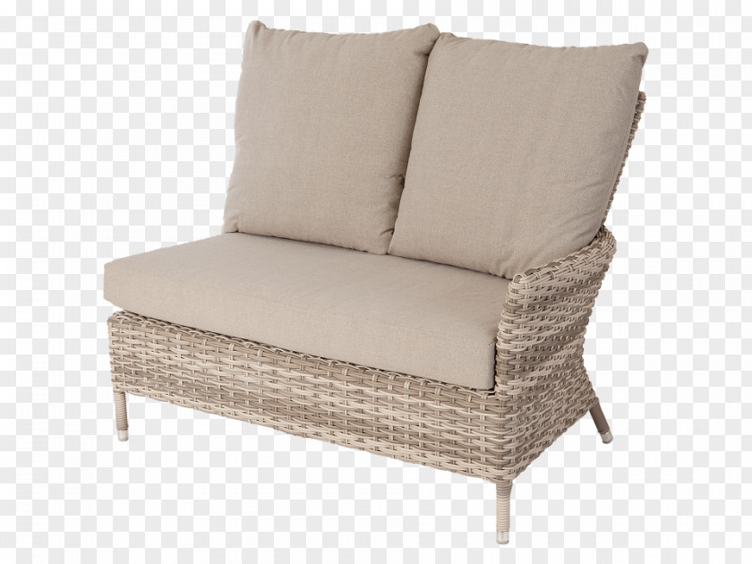 Green Rattan Garden Furniture Bench Lounge Couch PNG