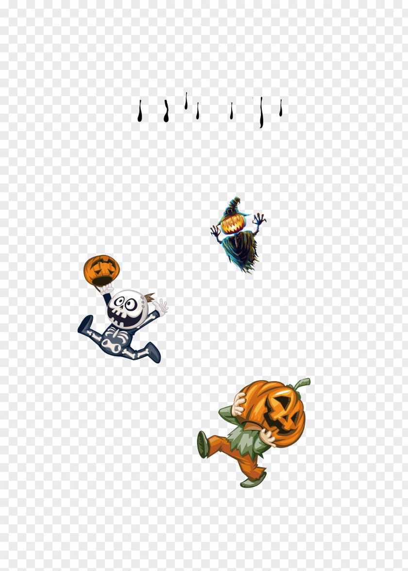 Halloween Pumpkin Man Jack-o-lantern Scarecrow PNG