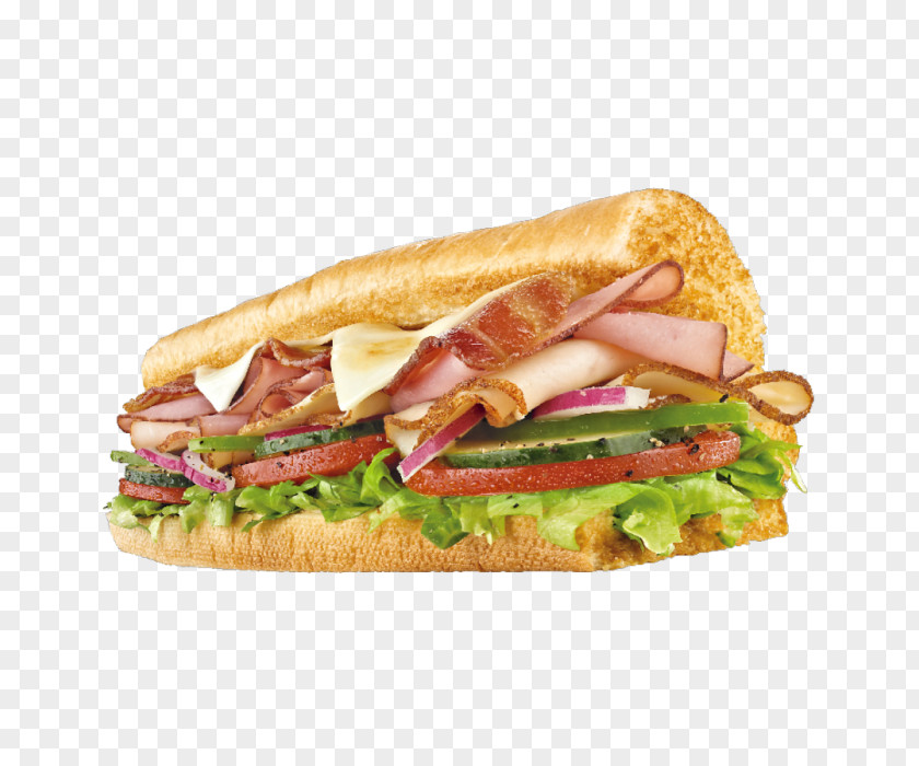Ham Makati Submarine Sandwich Melt Subway @T3 PNG
