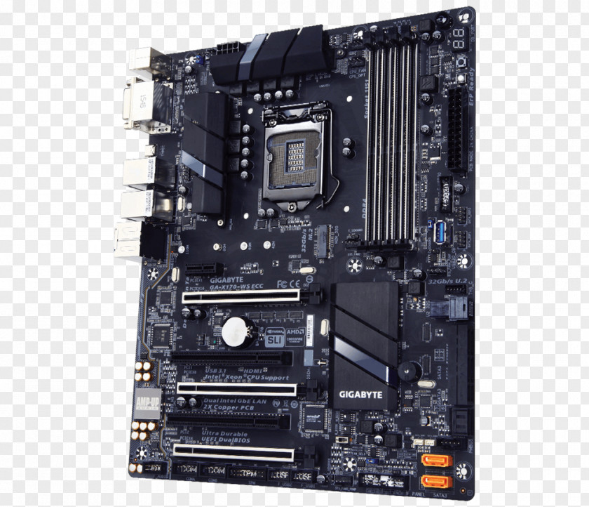 Intel Motherboard Computer Cases & Housings Gigabyte Technology LGA 1151 PNG