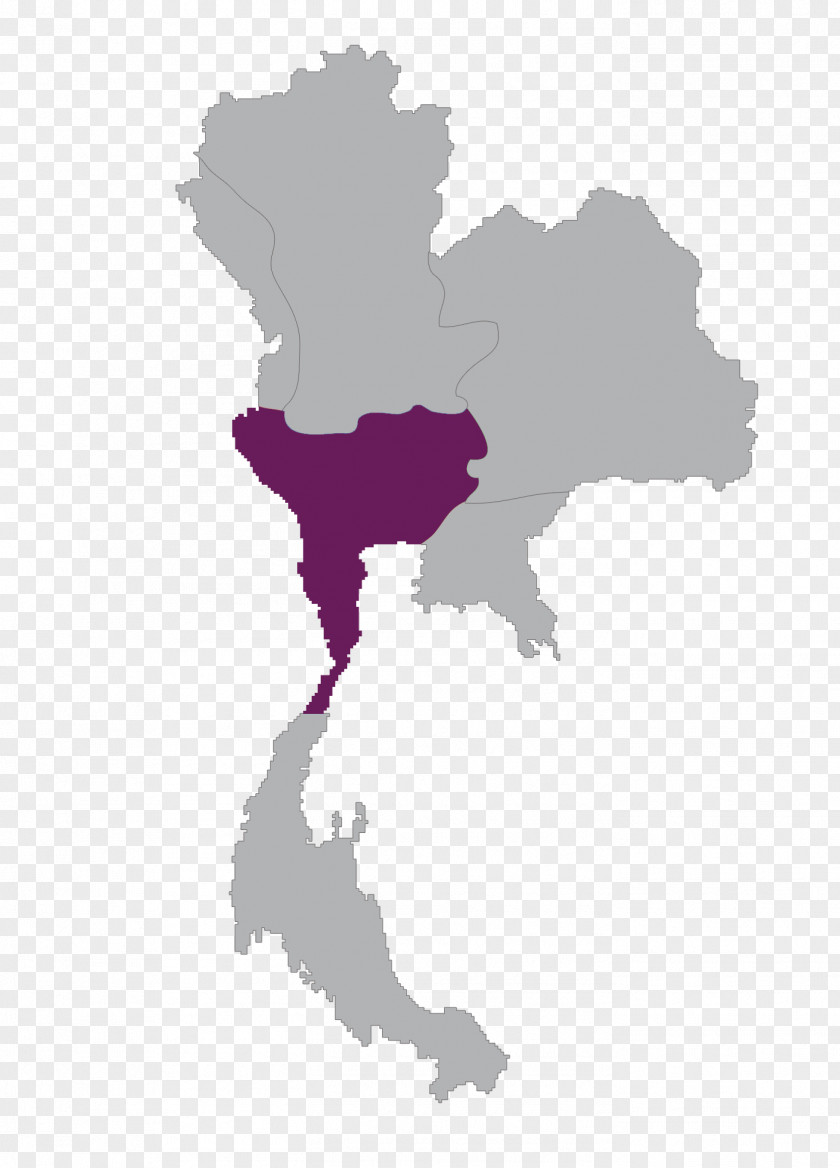 Map Of Thailand Flag PNG
