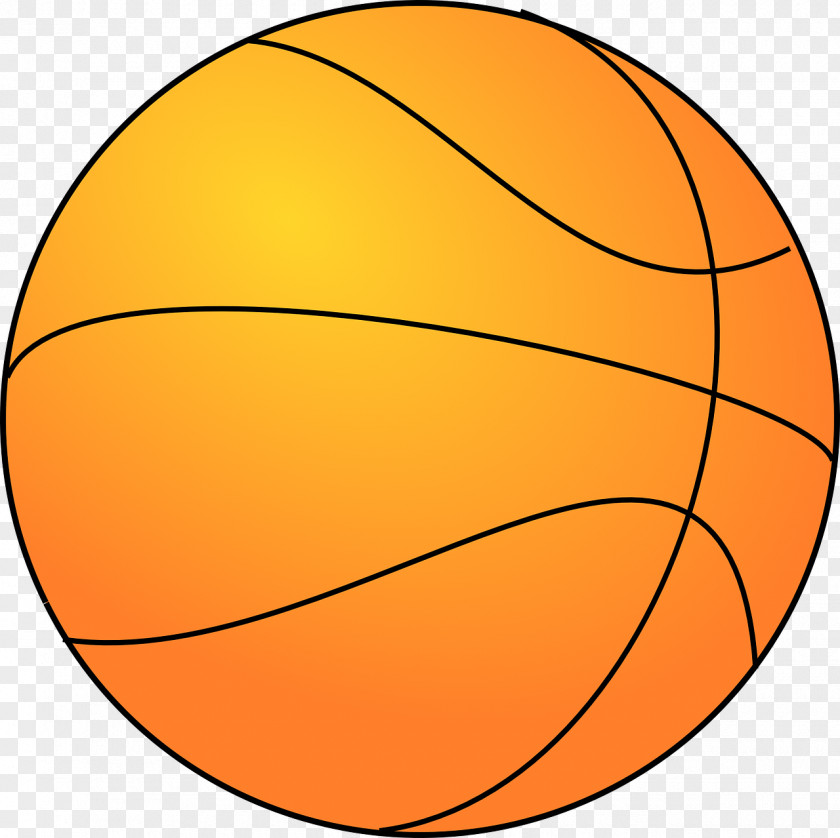 Orange Basketball Clip Art PNG