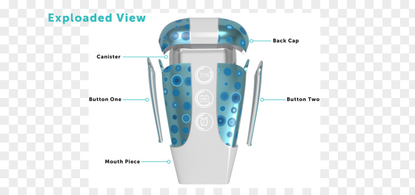 Patent Pending Metered-dose Inhaler Child PNG