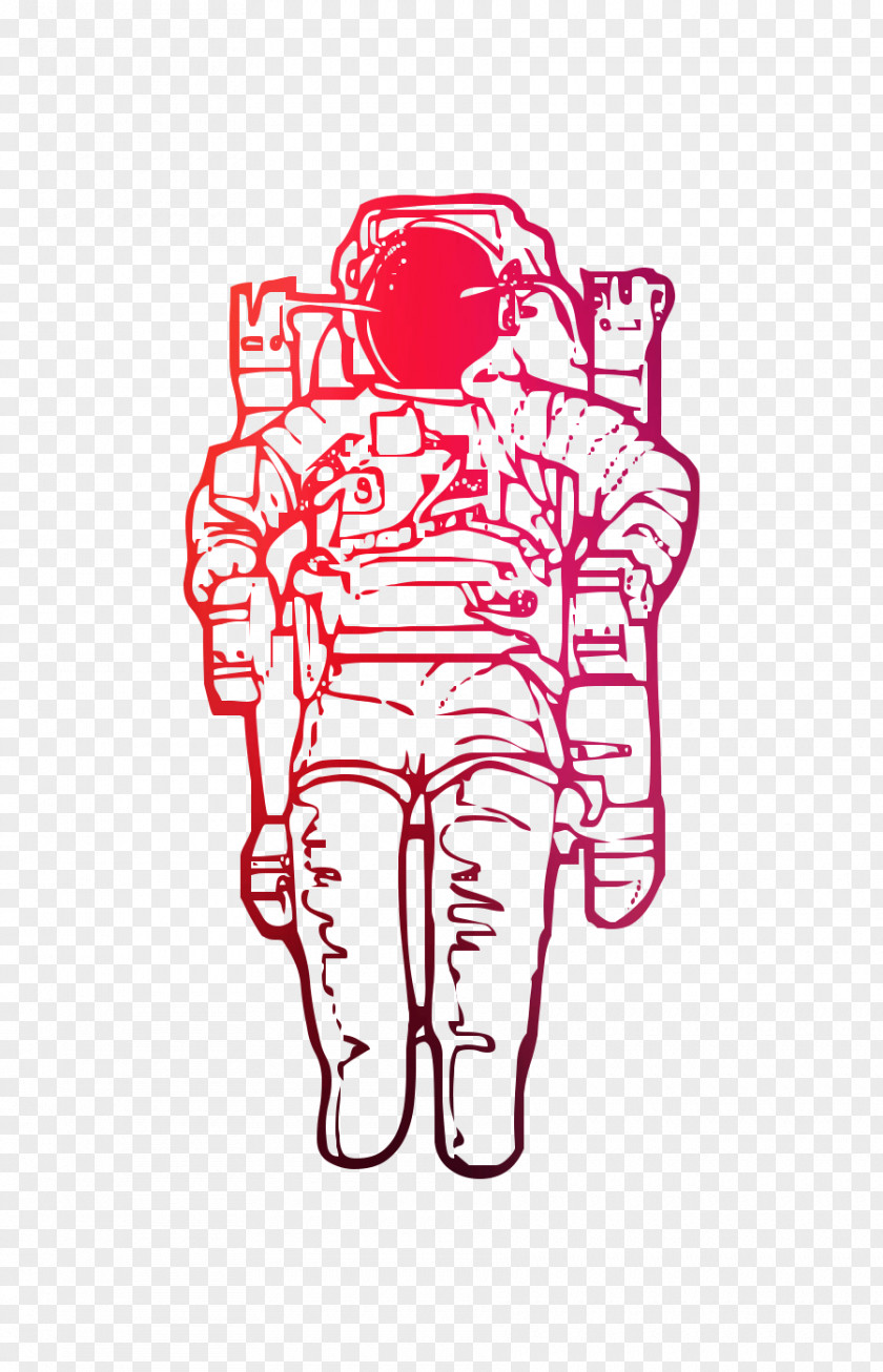 Coloring Book Illustration Drawing Line Art Astronaut PNG