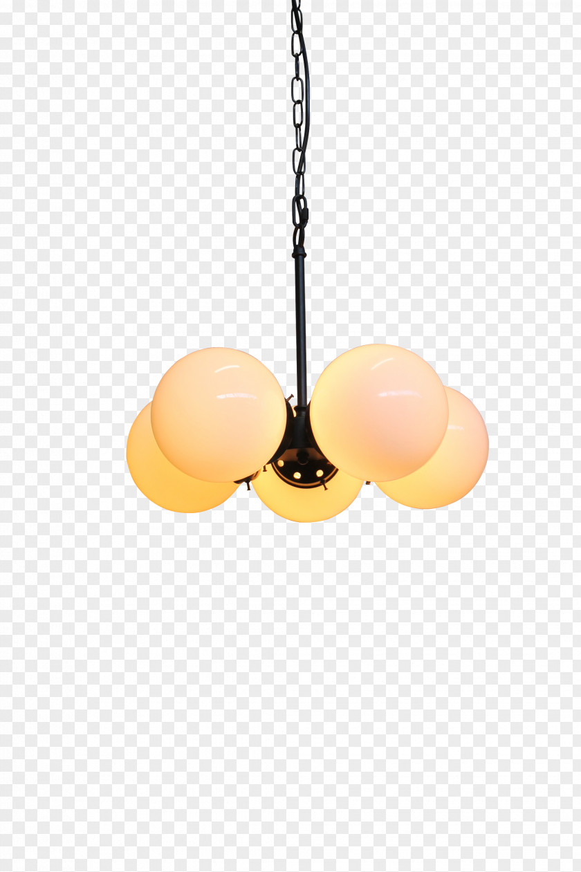 Glass Ball Chandelier Product Design Light Fixture Ceiling PNG